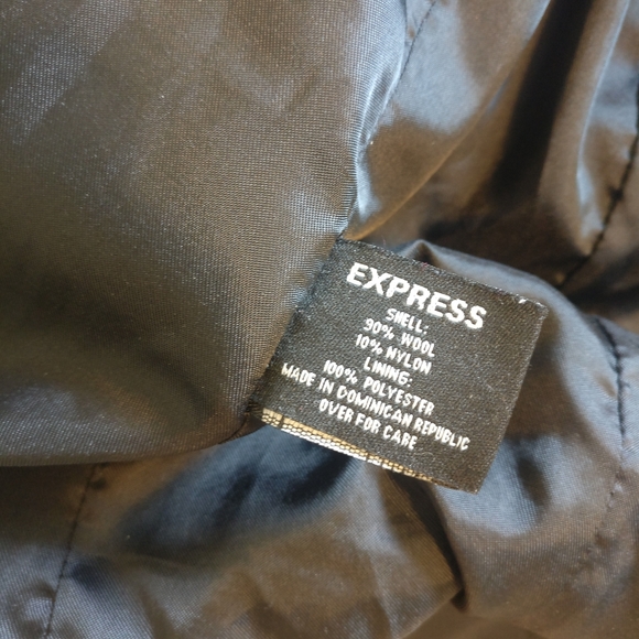 EXPRESS Wool coat - Picture 4 of 6